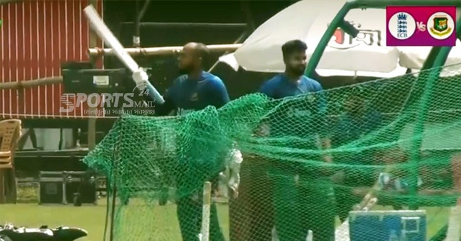 অনুশীলনে মেজাজ হারালেন মুশফিক